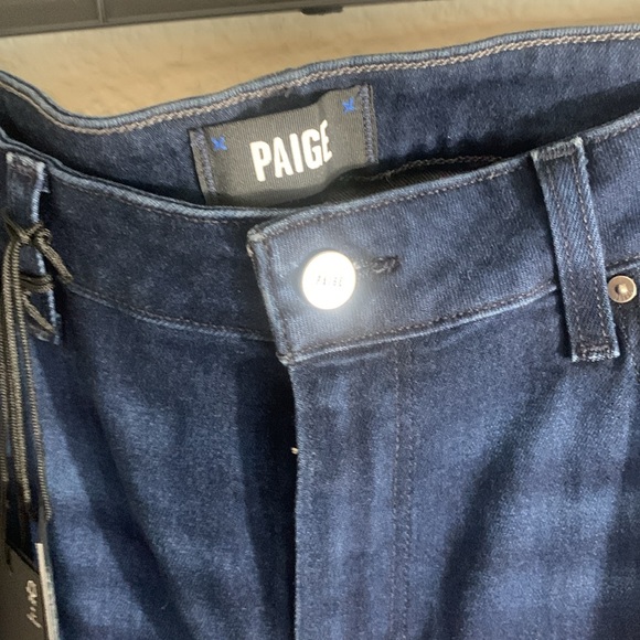 Size 34 PAIGE ANTHROPOLOGIE Laurel Canyon High-Rise Flare women Jeans - Picture 5 of 8